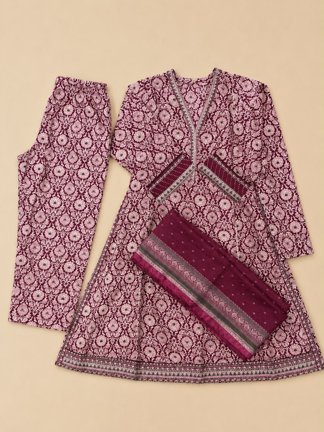 Bin Saeed | Stitch 3 pc Embroidered Lawn Collection