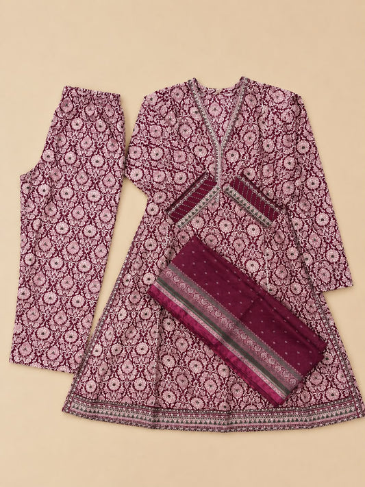 Bin Saeed | Stitch 3 pc Embroidered Lawn Collection