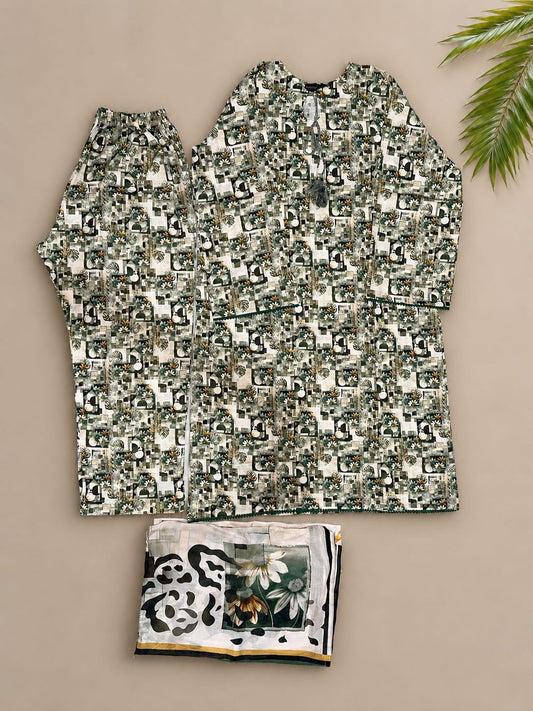 RIWAYAT PREMIUM | Stitched 3 Piece Printed Lawn Collection
