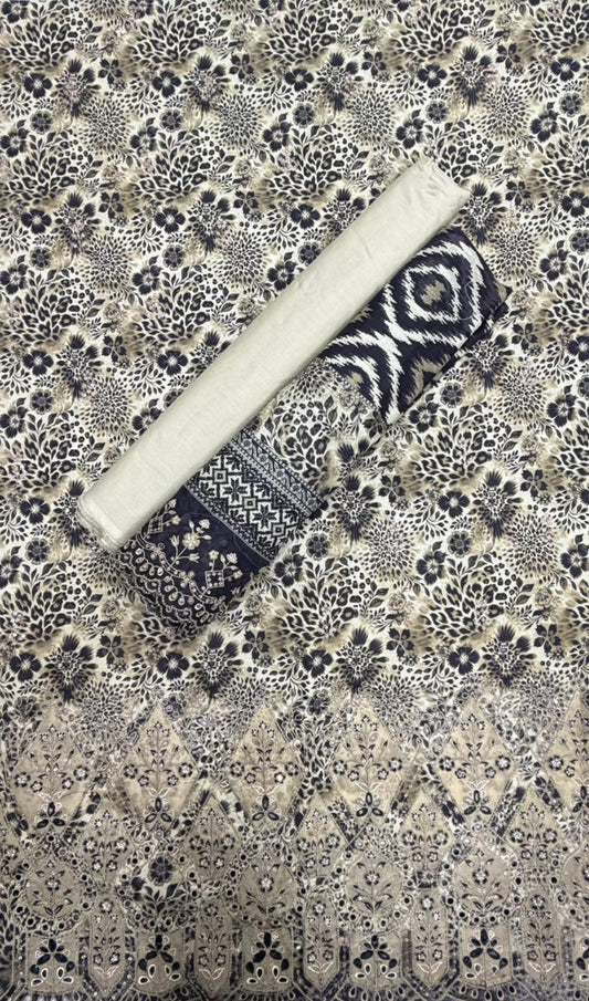 BIN SAEED | Unstitched Embroidered 3 Pc Lawn Collection