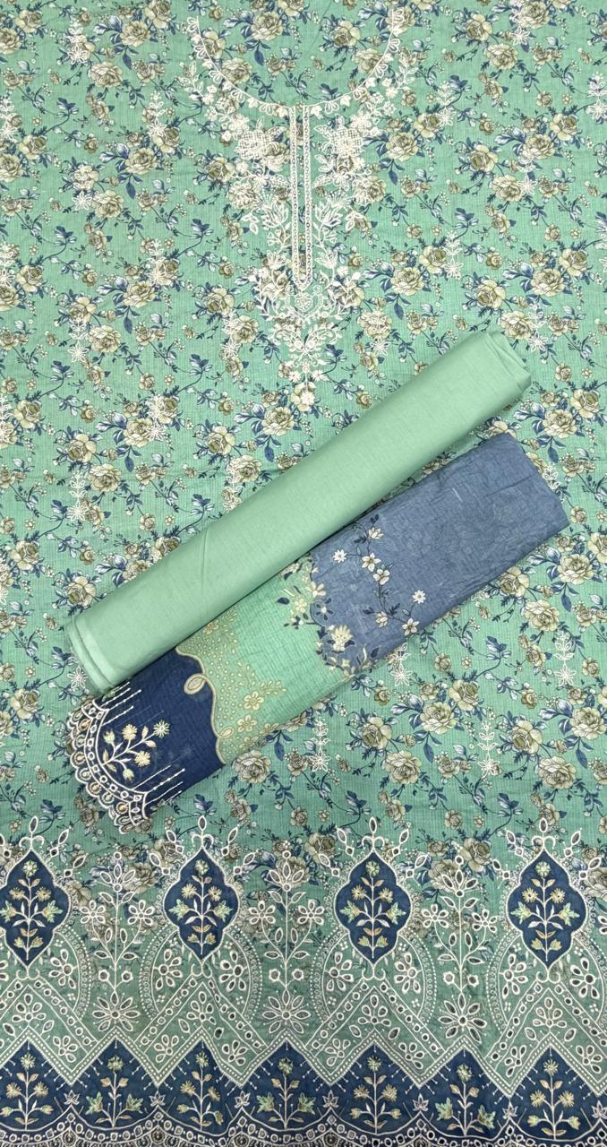 BIN SAEED | Unstitched Embroidered 3 Pc Lawn Collection