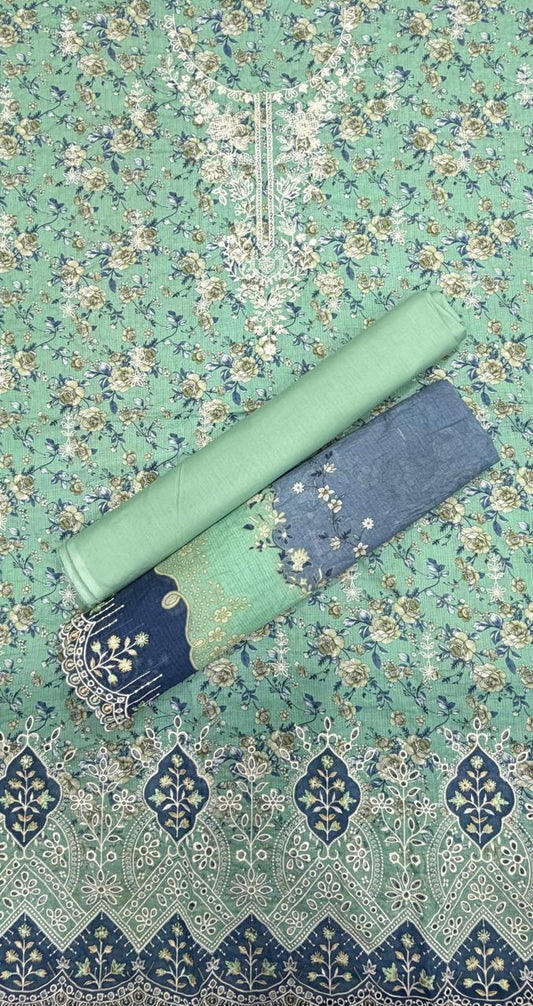 BIN SAEED | Unstitched Embroidered 3 Pc Lawn Collection