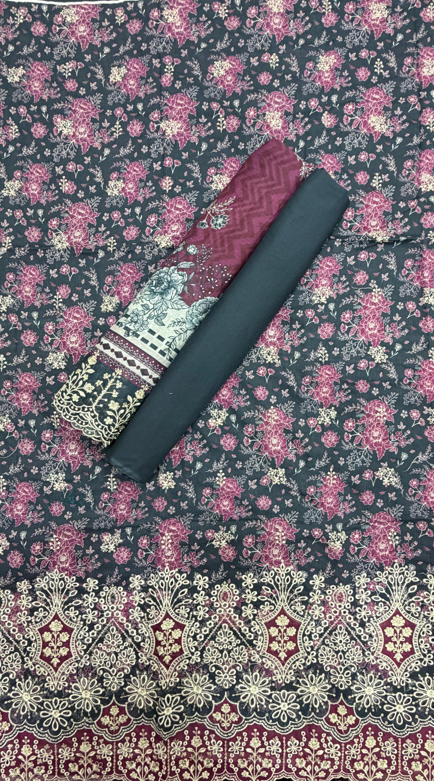 BIN SAEED | Unstitched Embroidered 3 Pc Lawn Collection