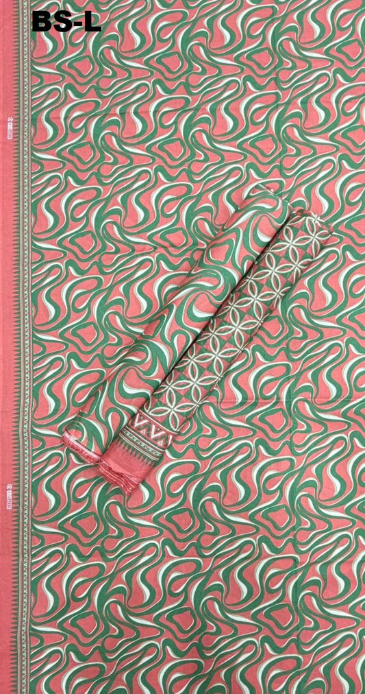 Bin Saeed | Unstitched 3 Piece Printed Lawn Collection.