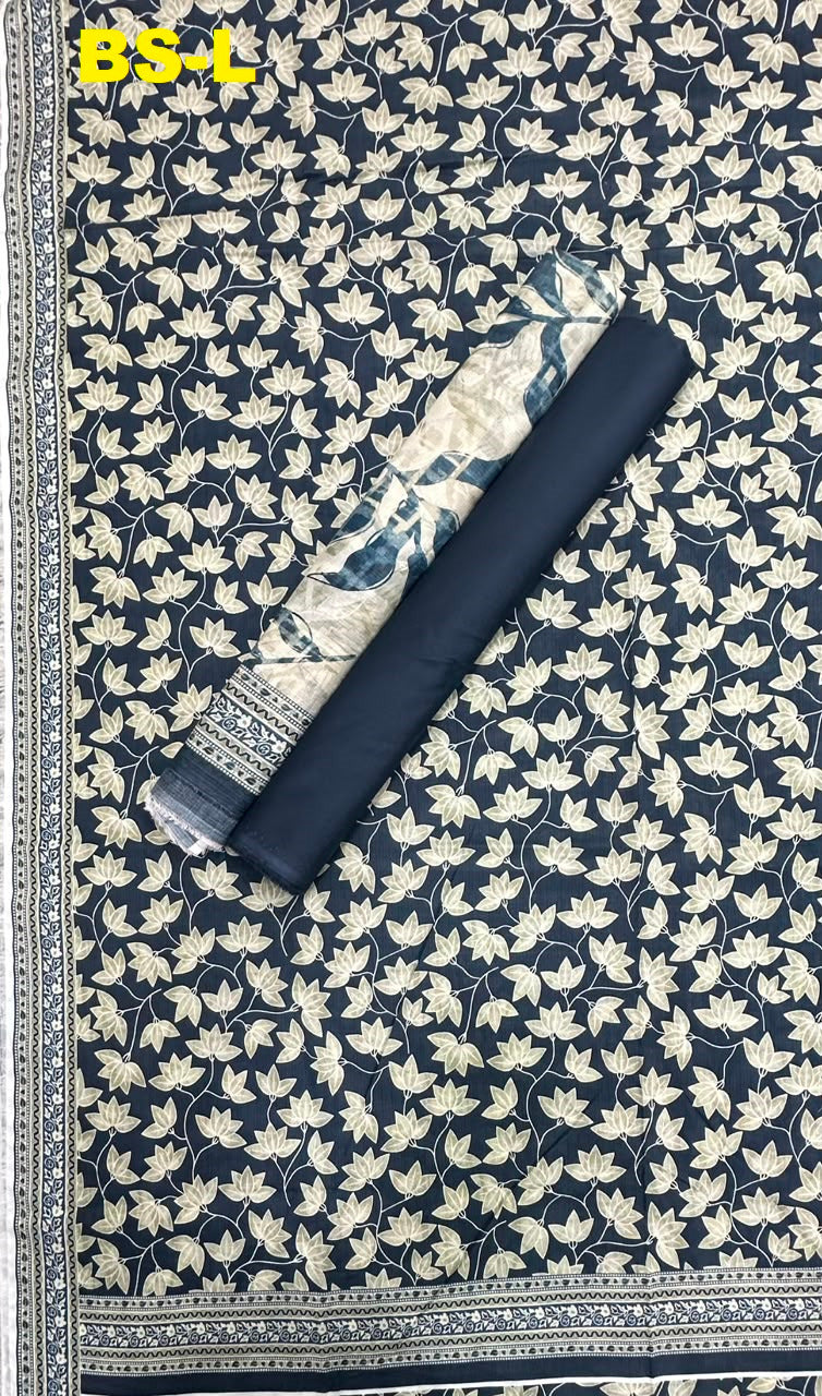 Bin Saeed | Unstitched 3 Piece Printed Lawn Collection.