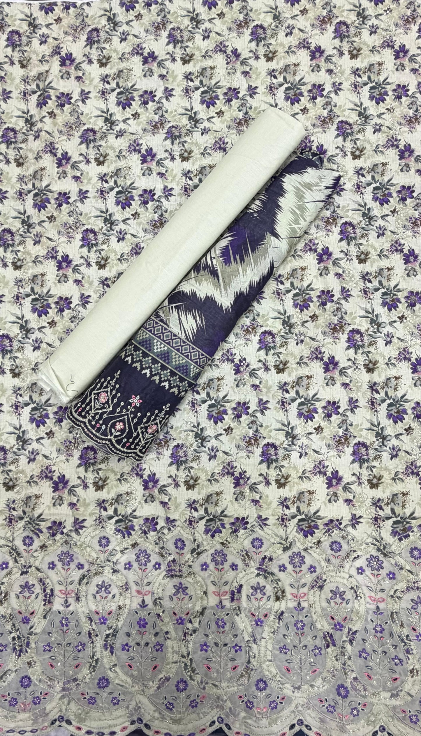 BIN SAEED | Unstitched Embroidered 3 Pc Lawn Collection