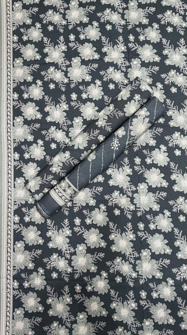 Bin Saeed | Unstitched 3 Piece Printed Lawn Collection.