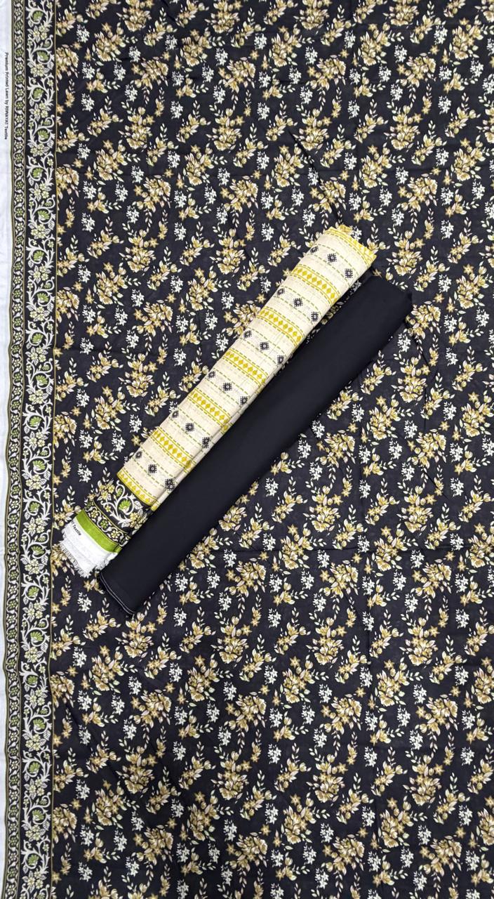 Riwayat | Unstitch 3 PC Printed Lawn Collection