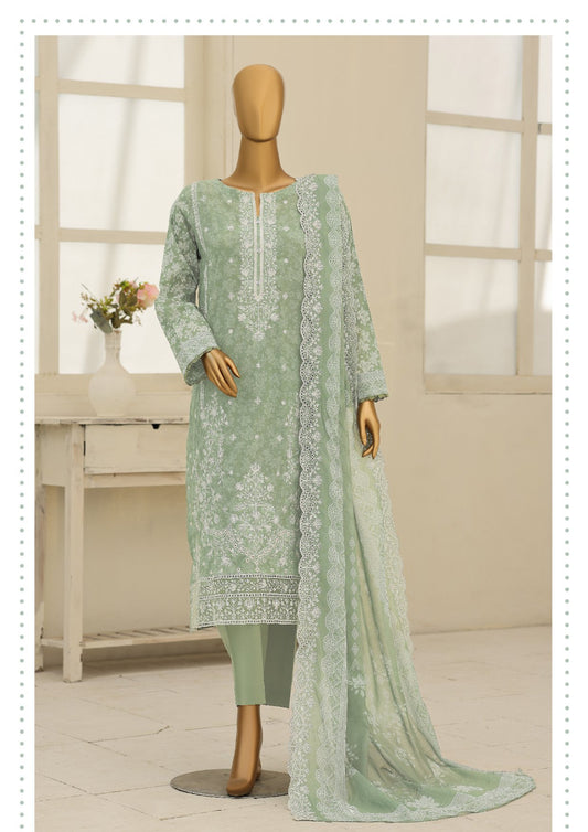HZ | Premium Eid Edit UNSTITCH 3 Piece Embroidered Lawn Collection