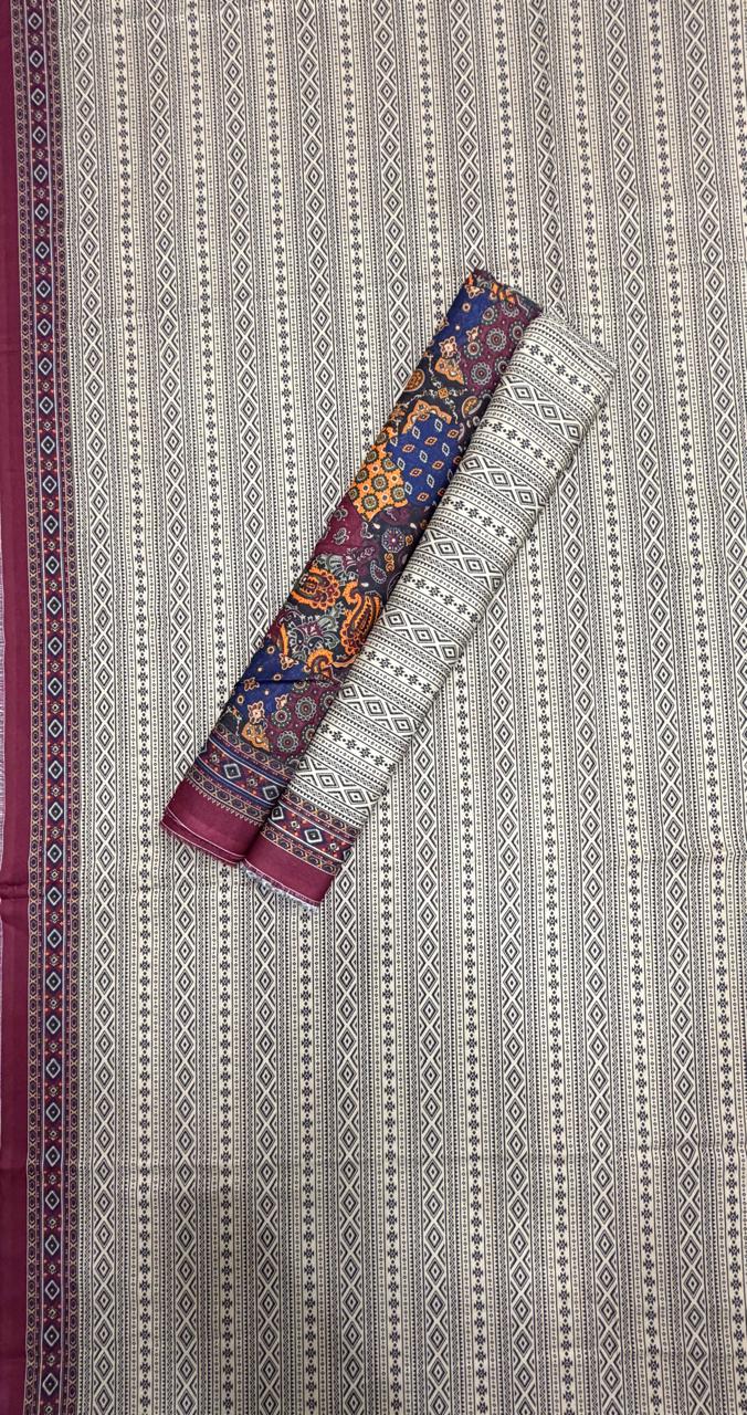 Bin Saeed | Unstitched 3 Piece Printed Lawn Collection.