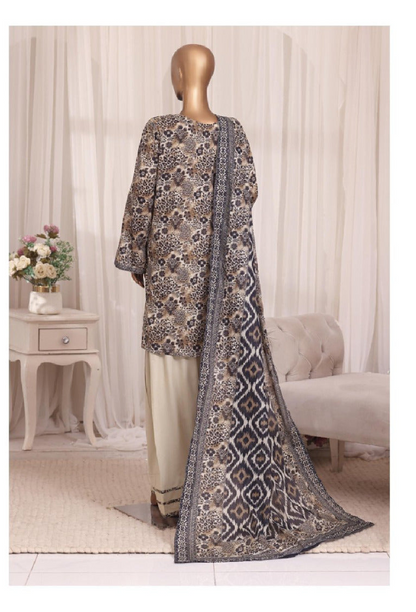 BIN SAEED 3 Piece Printed Farshi Lawn Collection – Premium Summer Lawn Suit for Women | Barerah Fabrics