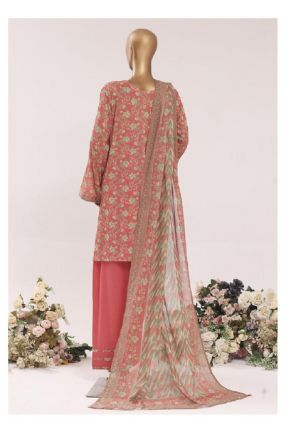 BIN SAEED 3 Piece Printed Farshi Lawn Collection – Premium Summer Lawn Suit for Women | Barerah Fabrics