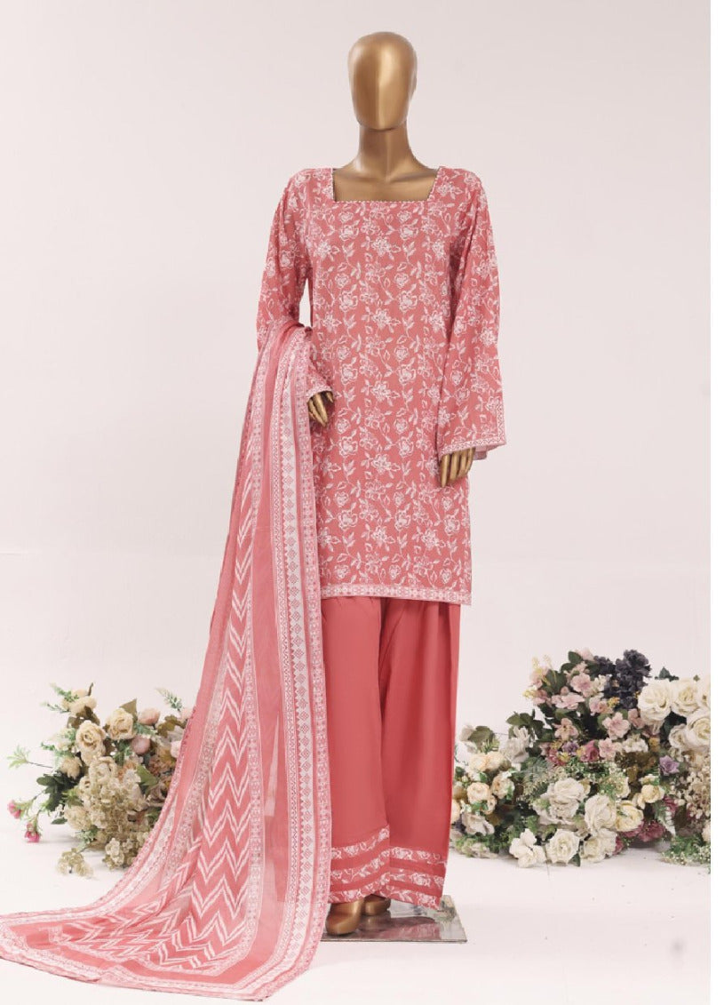 BIN SAEED 3 Piece Printed Farshi Lawn Collection – Premium Summer Lawn Suit for Women | Barerah Fabrics
