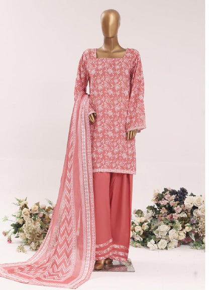 BIN SAEED 3 Piece Printed Farshi Lawn Collection – Premium Summer Lawn Suit for Women | Barerah Fabrics