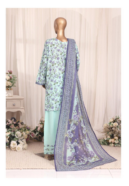 BIN SAEED 3 Piece Printed Farshi Lawn Collection – Premium Summer Lawn Suit for Women | Barerah Fabrics
