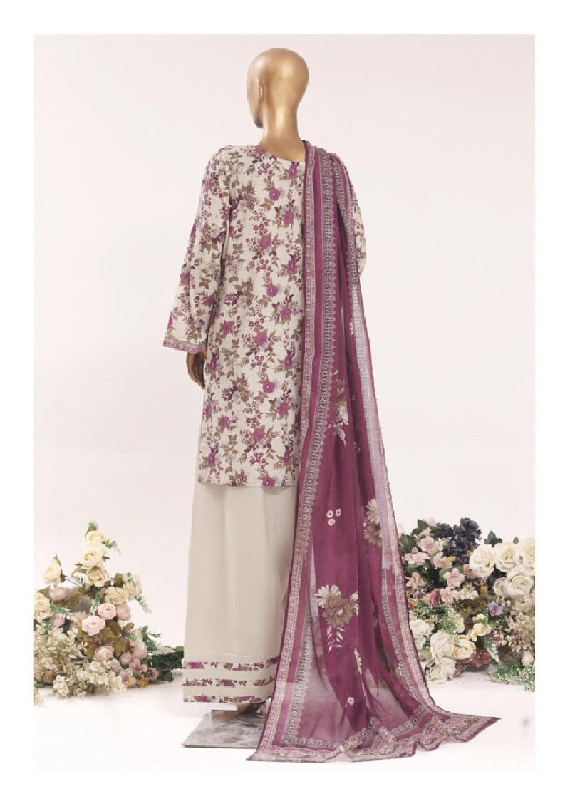 BIN SAEED 3 Piece Printed Farshi Lawn Collection – Premium Summer Lawn Suit for Women | Barerah Fabrics