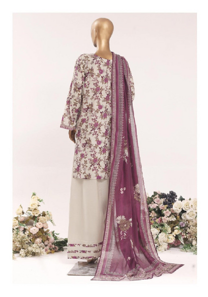BIN SAEED 3 Piece Printed Farshi Lawn Collection – Premium Summer Lawn Suit for Women | Barerah Fabrics