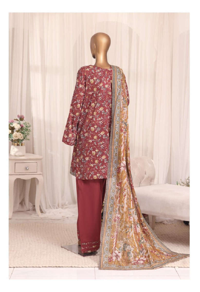 BIN SAEED 3 Piece Printed Farshi Lawn Collection – Premium Summer Lawn Suit for Women | Barerah Fabrics