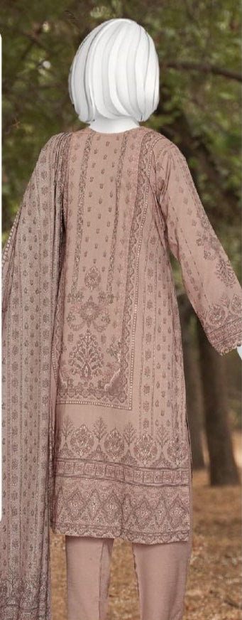 Haya | Embroidered Winter Collection by ABC 3-piece unstitched suit