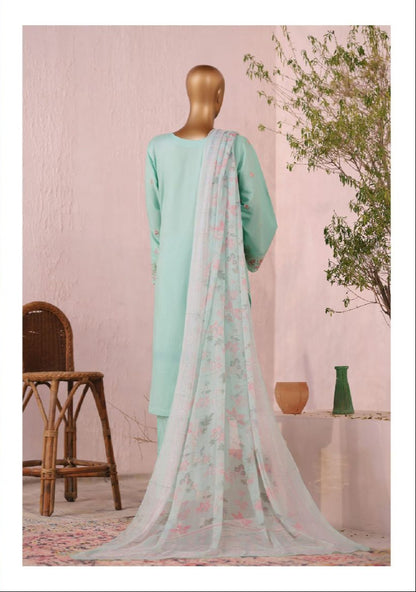 Bin Saeed | Luxury Embroidered Plain Cotton Stitched Collection