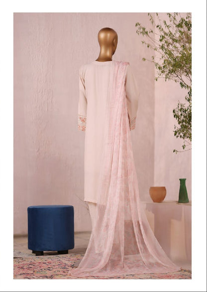 Bin Saeed | Luxury Embroidered Plain Cotton Stitched Collection