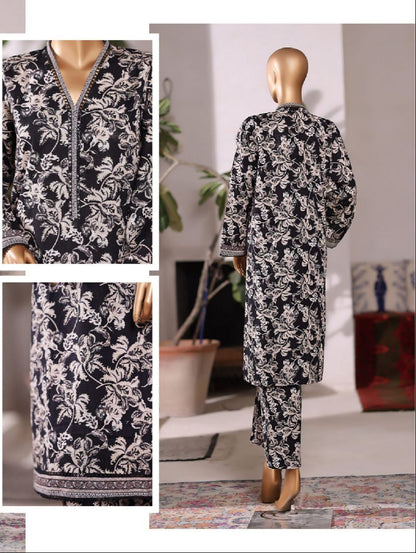 Bin Saeed  | Printed Khaddar Co-Ords Stitched Collection – 2PCS