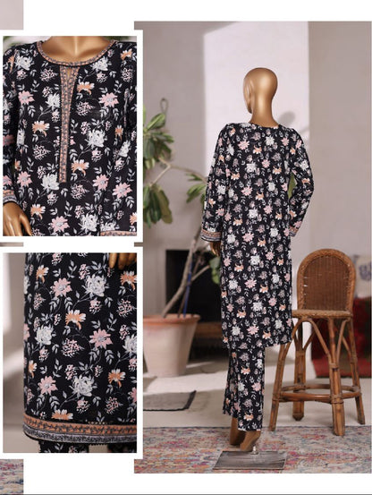 Bin Saeed  | Printed Khaddar Co-Ords Stitched Collection – 2PCS