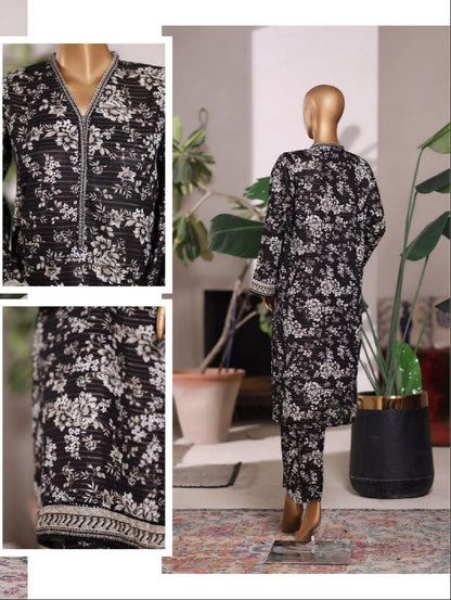 Bin Saeed  | Printed Khaddar Co-Ords Stitched Collection – 2PCS