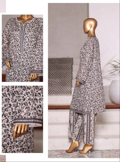 Bin Saeed | Printed Cotton Co-ords Stitched Collection – 2PCS