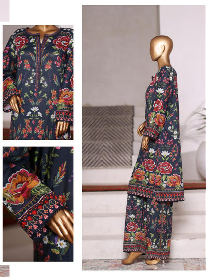 Bin Saeed | Printed Cotton Co-ords Stitched Collection – 2PCS