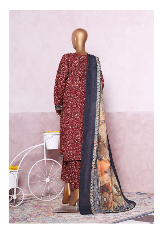 Bin Saeed | Stitched 3PC Printed Khaddar Collection
