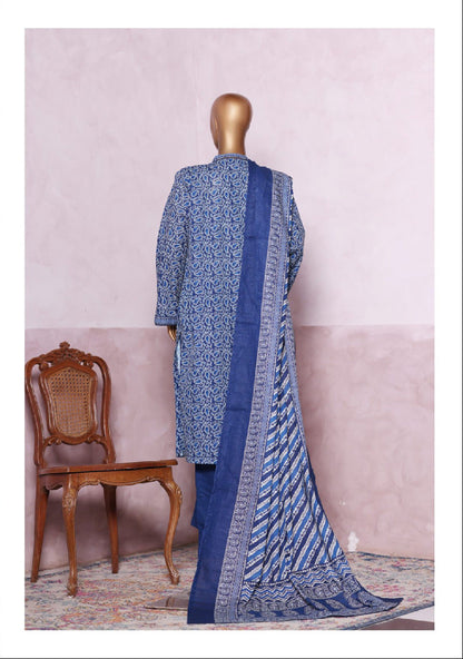 Bin Saeed | Stitched 3PC Printed Khaddar Collection