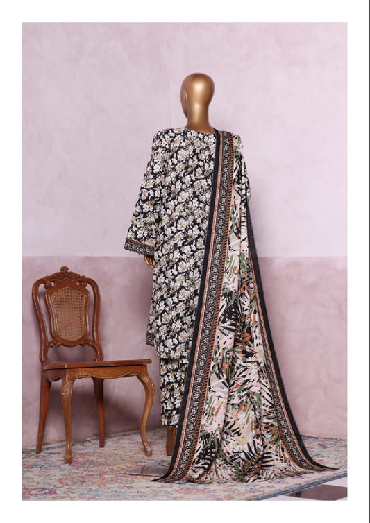 Bin Saeed | Stitched 3PC Printed Khaddar Collection