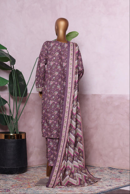 Bin Saeed | Stitched 3PC Printed Khaddar Collection