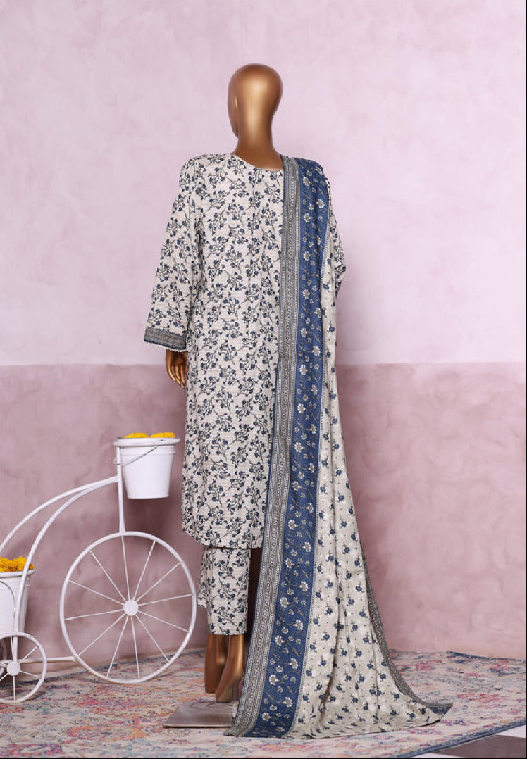 Bin Saeed | Stitched 3PC Printed Khaddar Collection