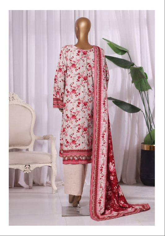 Bin Saeed | Stitched 3PC Printed Khaddar Collection