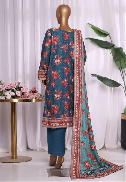 Bin Saeed | Stitched 3PC Printed Khaddar Collection