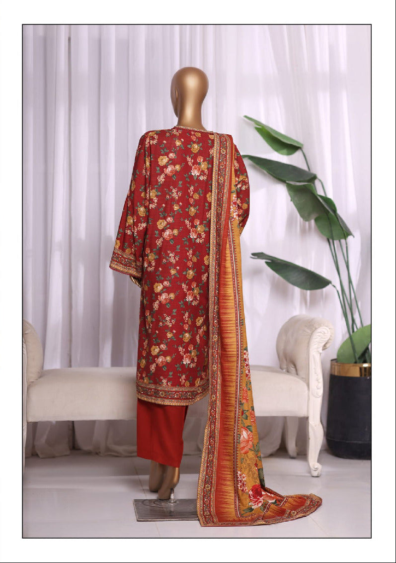 Bin Saeed | Stitched 3PC Printed Khaddar Collection
