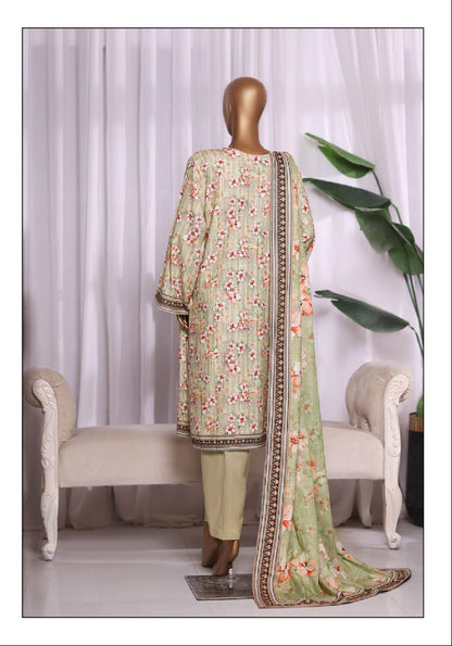 Bin Saeed | Stitched 3PC Printed Khaddar Collection