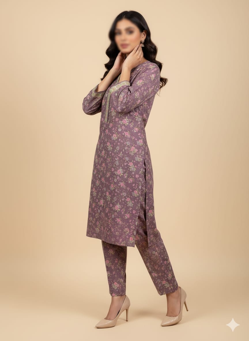 Bin Saeed | Stitched 2PC Printed Khaddar Collection