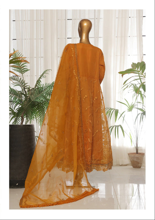 BIN SAEED | Fancy Stitched Embroidered Organza Frock Collection