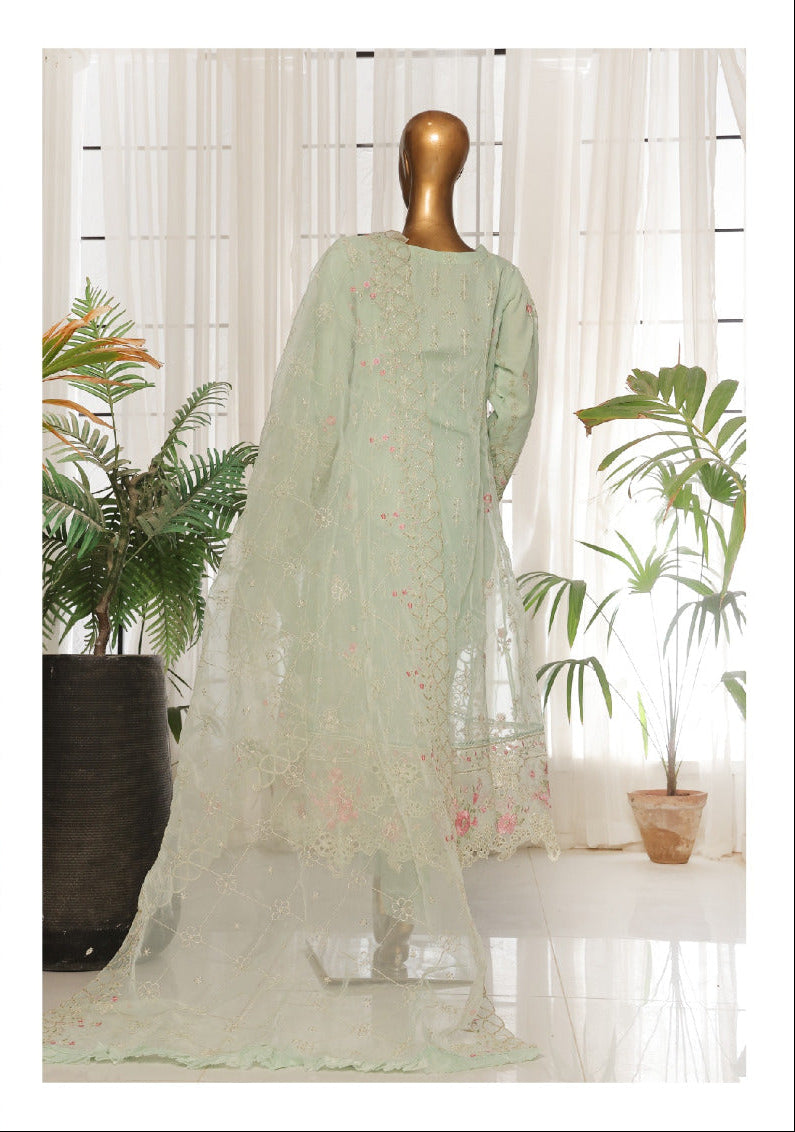 BIN SAEED | Fancy Stitched Embroidered Organza Frock Collection