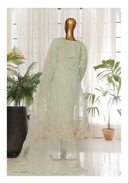 BIN SAEED | Fancy Stitched Embroidered Organza Frock Collection