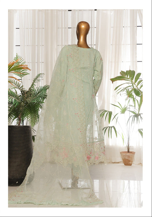 BIN SAEED | Fancy Stitched Embroidered Organza Frock Collection