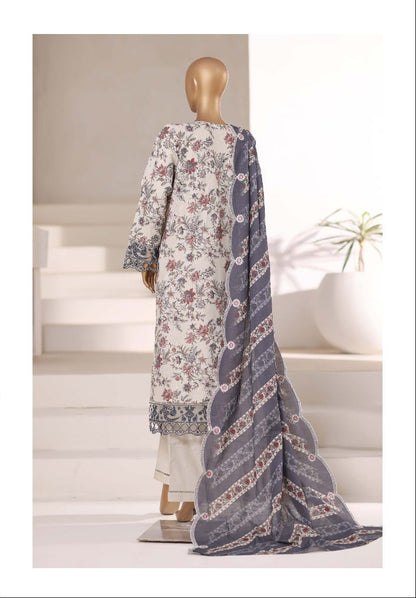 Sada Bahar | Stitched 3 Pc  Embroidered Khaddar Collection