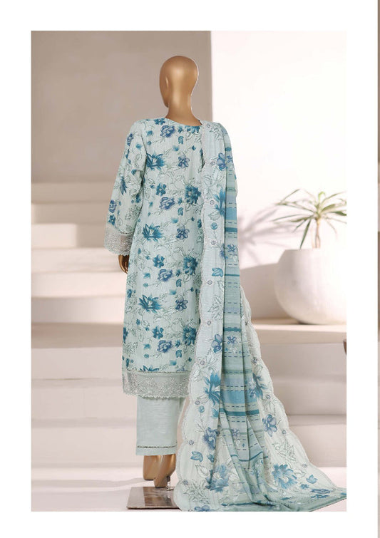 Sada Bahar | Stitched 3 Pc  Embroidered Khaddar Collection