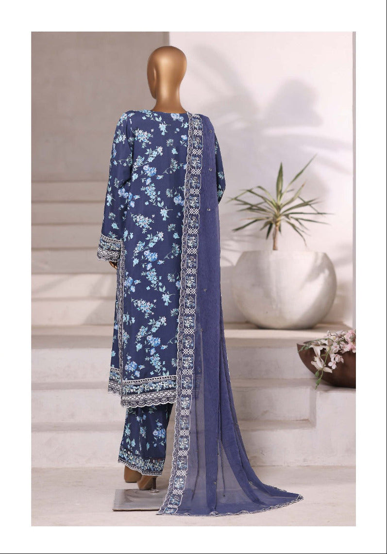 Sada Bahar | Stitched 3 Pc Embroidered Viscose Collection