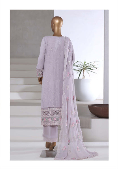 Sada Bahar | Stitched 3 Pc Afsanay Luxury Chiffon Embroidered Collection