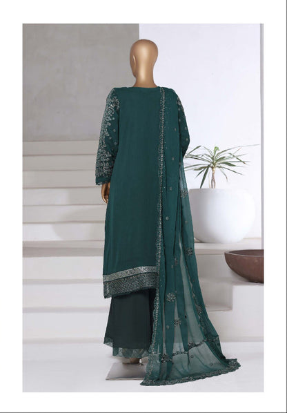 Sada Bahar | Stitched 3 Pc Afsanay Luxury Chiffon Embroidered Collection