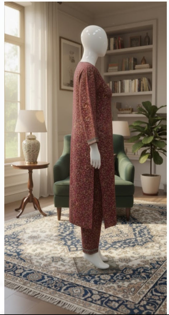 Bin Saeed | Stitched 2PC Printed Khaddar Collection.